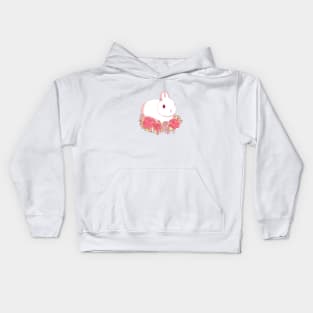 Bunny and Roses Kids Hoodie